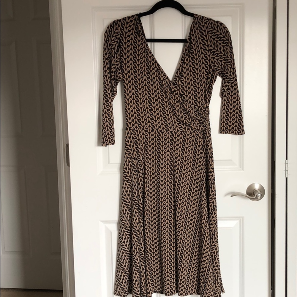 Wrap style dress